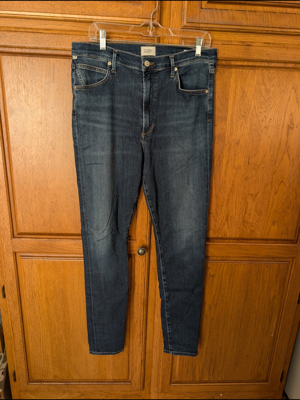 Citizens Of Humanity Chrissy long Jeans in Dark Indigo
